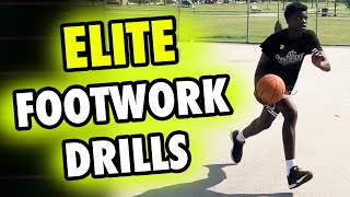 Elite Basketball Footwork Advanced Drills and Tips [upl. by Adnamra]