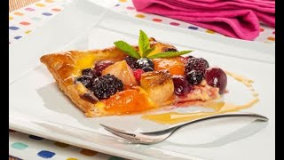 Receta de tarta de frutas exprés de Bruno Oteiza [upl. by Norehs]