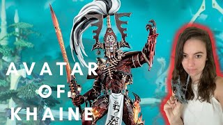 Avatar of Khaine Unboxed  Built [upl. by Ennovi452]