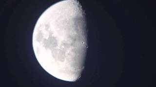 Moon through a Baader Hyperion 36mm Aspheric lens [upl. by Hujsak533]