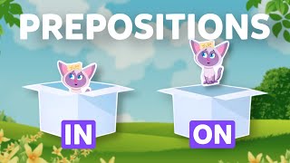 Prepositions of place for kids  English Grammar For Kids with Novakid 0 [upl. by Black]