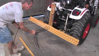 How To Assemble Your Everything Attachments Pine Needle Rake [upl. by Bret]