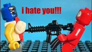 Lego man says something controversial lego stopmotion [upl. by Ynna]