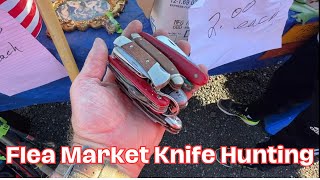 Flea Market Knife Haul Scoring Hidden Treasures in Smith Station Alabama [upl. by Ebenezer]