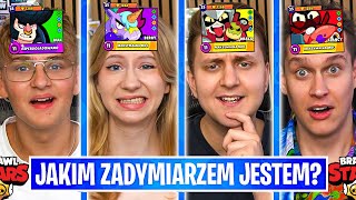 JAKIM ZADYMIARZEM JESTEM ⭐ Da Mian VS Brat VS Dziewczyna VS Kifi  Brawl Stars Polska [upl. by Brote]