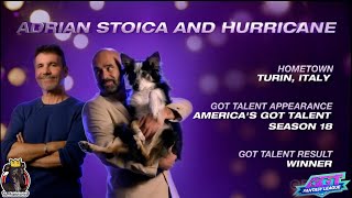 Adrian Stoica And Hurricane Full Performance amp Intro  Qualifiers Week 2 AGT Fantasy League S01E02 [upl. by Moses408]