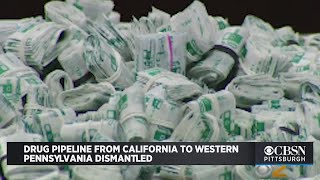 Drug Pipeline From California To Western Pennsylvania Dismantled 47 Indicted [upl. by Venator]