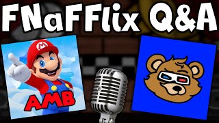 AmazingMarioBros Interviews FNaF Flix [upl. by Nerag437]