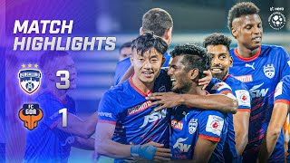 Highlights  Bengaluru FC 31 FC Goa  MW 22 Hero ISL 202223 [upl. by Staal]