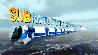 I Built The WORLDS LONGEST 500 Module SEATRUCK In Subnautica [upl. by Elorak]