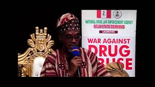 The Olowu Oba Prof Saka Matemilola launches Solace Substance Abuse amp Mental Health Advocacy Group [upl. by Haggai]