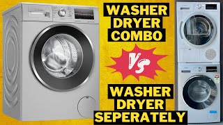 washer dryer combo review  washer dryer vs separate dryer  washer dryer  tumble dryer  washer [upl. by Mile]