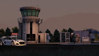 GapTallard Airfield Track 1 Assetto Corsa [upl. by Anaylil121]