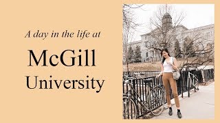 A DAY IN THE LIFE AT MCGILL UNIVERSITY  CAMPUS TOUR  HeyDahye [upl. by Coleville846]