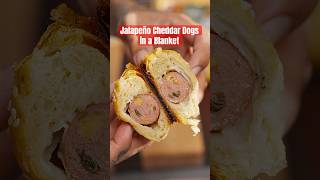 Jalapeño Cheddar Dogs in a Blanket TheDietzandwatson gamedayfood gamedayeats tftibbq [upl. by Oshinski487]