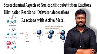 12Stereochemical Aspects  Dehydrohalogenations  Reactive with Metals  Haloalkanes [upl. by Anelad]