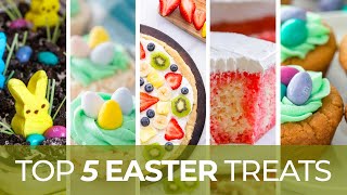 Top 5 Easter Dessert Recipes [upl. by Suryc]