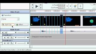 Videopad Editor  Flashing light effect [upl. by Lemyt565]