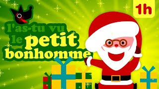 Las tu vu le petit bonhomme 🎅🎅🎅 et une heure de petites comptines pour bébé pour la crèche à noël [upl. by Iaw]