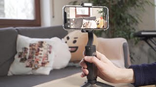 Hohem iSteady X 3Axis Palm Gimbal for Smartphones Review [upl. by Margarida341]