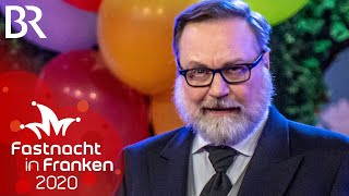 Peter Kuhn als englischer Gentleman  Fastnacht in Franken 2020  Veitshöchheim  BR Kabarett [upl. by Airdni]