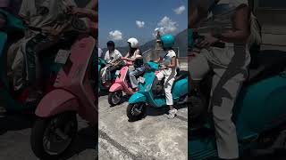 RANTY MARIA DAN RAYN WIJAYA MOTORAN DI BALI rantymaria raynwijaya shorts couple bali vespa [upl. by Laertnom]