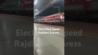 Rajdhani express skipping Srikakulam Road station viralvideo highspeedtrain rajdhaniexpress [upl. by Asereht]