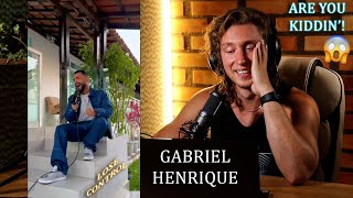 Insane VOCALS by Gabriel Henrique  Lose Control  Shorts  Singer Reaction [upl. by Keely]