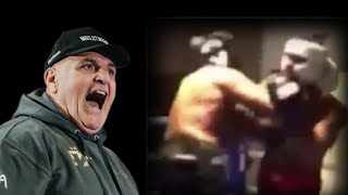 TYSON FURYS TEAM IS TRASH 🗑 THEY SHOULDNT HAVE HAD HEAD SPARRING JOHN FURY [upl. by Acinehs]