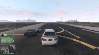 GTA 5 Drag Race New Schafter V12 Faster Than Adder [upl. by Ardnael]