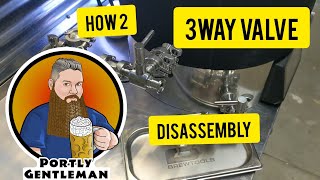 Brewtools B40 B80 Brewing System threeway valve rebuild tutorial [upl. by Ecilegna]