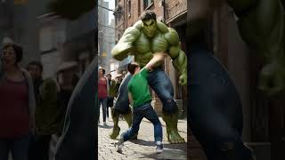 Hulk Vs Boy fighting 😂mina cartonbangla motheremotion animationbangla hulk [upl. by Nostrebor]