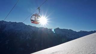 Bad Gastein December 16 with perfect weather and excellently prepared slopes at Stubnerkogel [upl. by Ehlke]