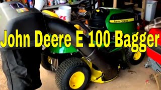 John Deere E 100 Bagger Install And Assembly Part 2 [upl. by Sirah423]