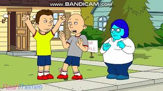 Sadness Grounds Classic Caillou and Gets Ungrounded [upl. by Atenek834]