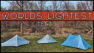 Ultralight DCF Tent Showdown  Durston XMid Pro 1 vs Zpacks Solplex vs Tarptent Notch Li [upl. by Aronoel]