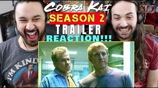 COBRA KAI  SEASON 2 Official TRAILER  REACTION [upl. by Nerradal]