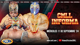 CMLL INFORMA  11 DE SEPTIEMBRE DE 2024 [upl. by Coltson664]