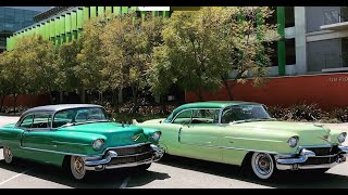 Comparing 1956 Cadillac Eldorado with 56 Cadillac Series 62 [upl. by Etteragram105]