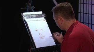 Airbrush Techniques  How to Airbrush a Face [upl. by Waite537]