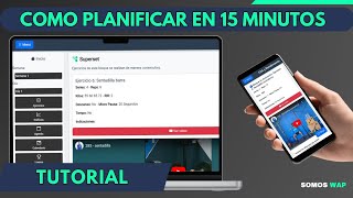 Aplicacion web para entrenadores  Planifica todo de manera automática [upl. by Kisung]