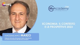 Massimiliano Marzo  Economia il contesto e le prospettive 2023 [upl. by Gaige]