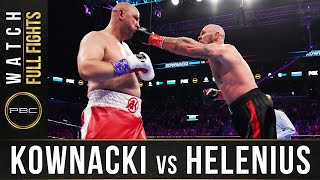 Kownacki vs Helenius FULL FIGHT March 7 2020  PBC on FOX [upl. by Eat118]