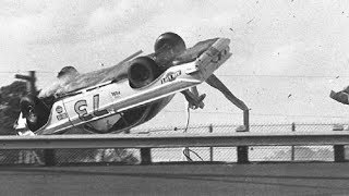 1961 Lee Petty amp Johnny Beauchamp flip  Daytona [upl. by Nnylaj226]