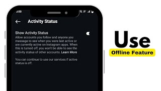 Instagram par offline kaise show hon  Instagram par offline kaise hoon [upl. by Roy]