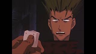 Vash and Wolfwood argue over who can blow whose doors off Vashwood [upl. by Coster]