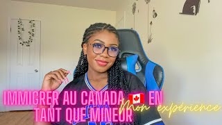 IMMIGRER AU CANADA ETANT MINEUR MON EXPERIENCE  CANDLE SISTERS [upl. by Ayidan]