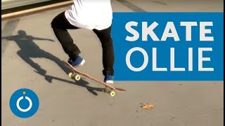 Cómo hacer un ollie con skate  How to do an ollie [upl. by Arakahs]