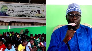 BA  CONFÉRENCE ANNUELLE DAARA EL HADJI TAFSIR DEMBA SALL 28 DÉCEMBRE MBOUR 2 SUD STADE [upl. by Marigolde]