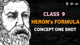 Herons Formula Class 9th  Concept Explanation  part1 [upl. by Nueoht]